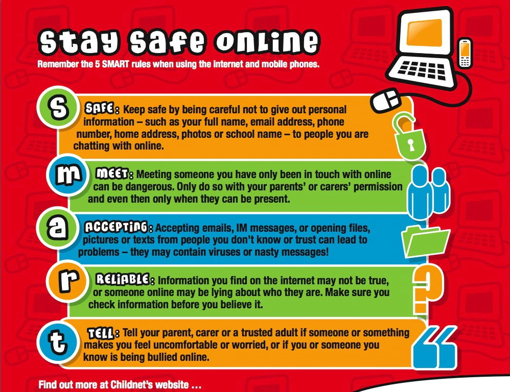 safe internet tips