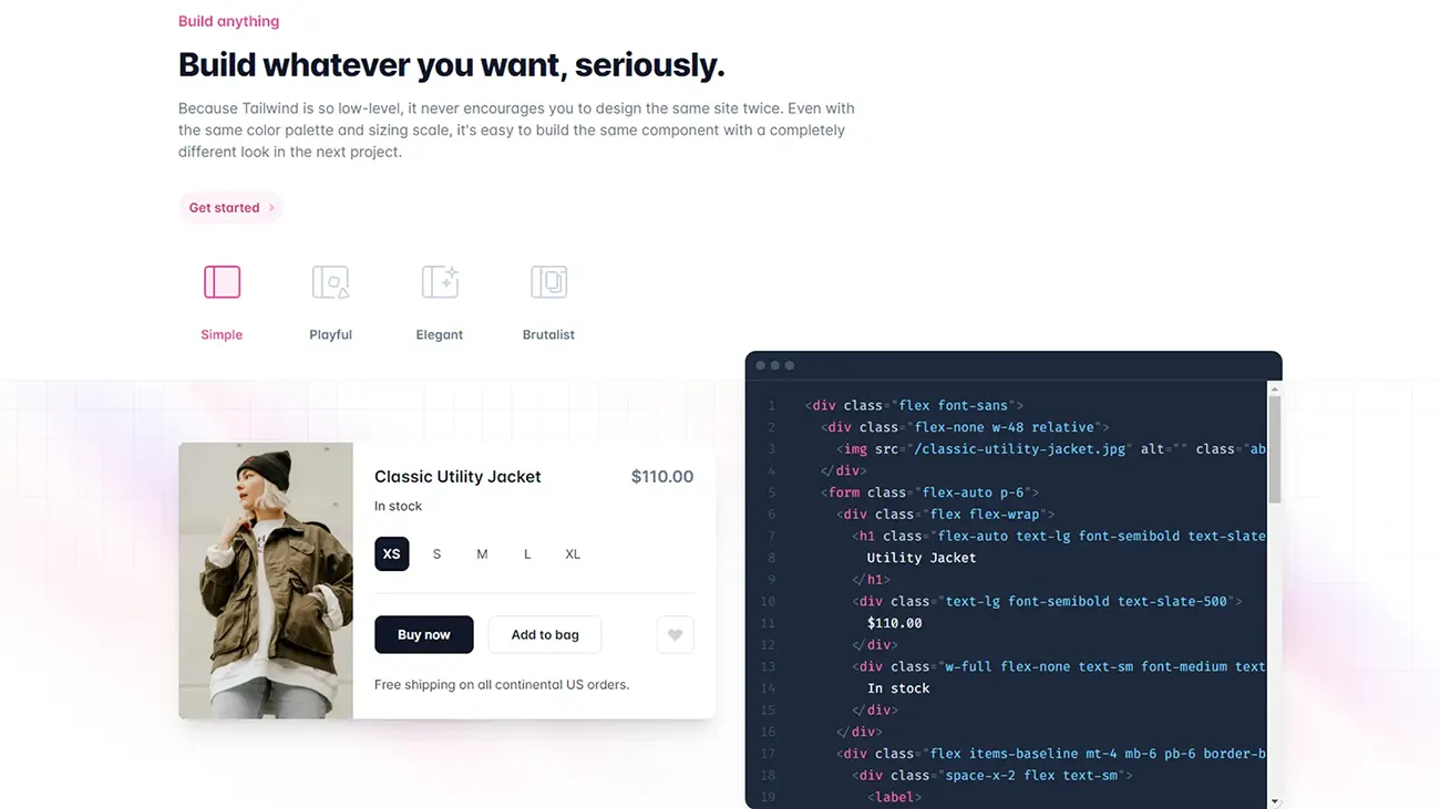 Κατασκευή ιστοσελίδων με το Tailwind CSS Framework